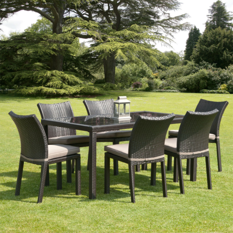 Rattan Garden Dining Set